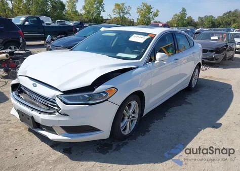 2018 Ford Fusion Se из США, поврежденный, VIN 3FA6P0HD2JR251994